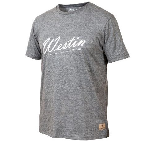 Westin Old School T-Shirt L Grey Melange