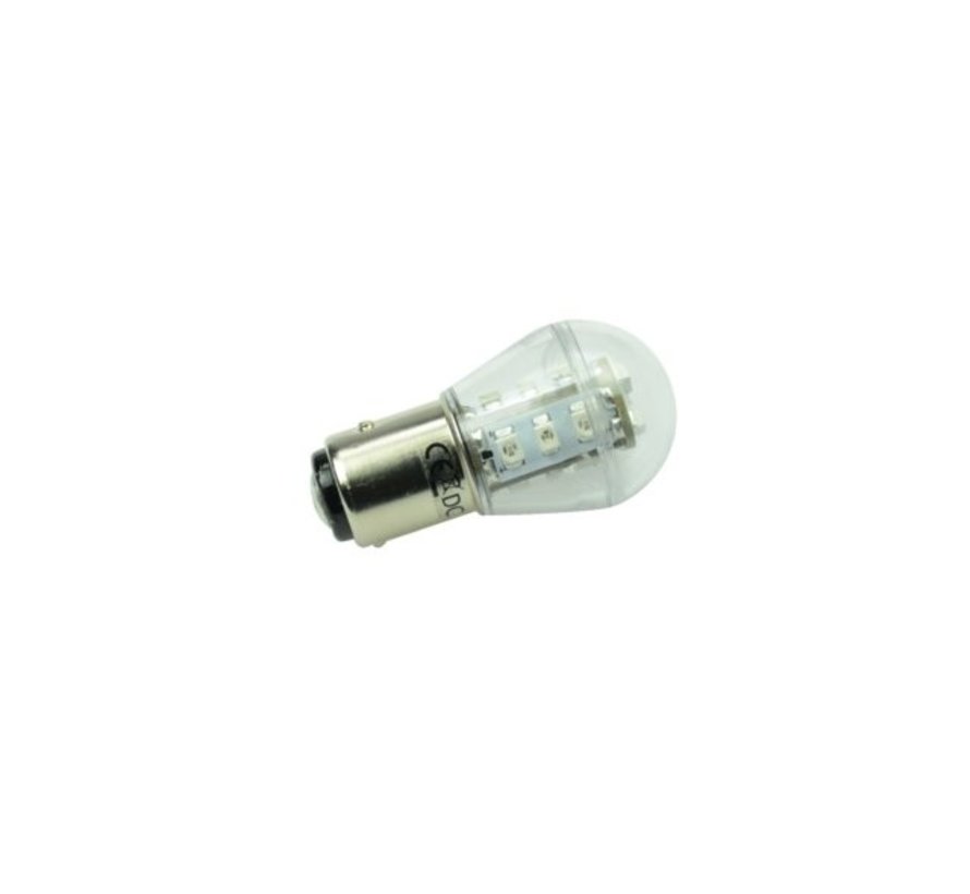 Ledlamp led15 10-30V BAY15D red