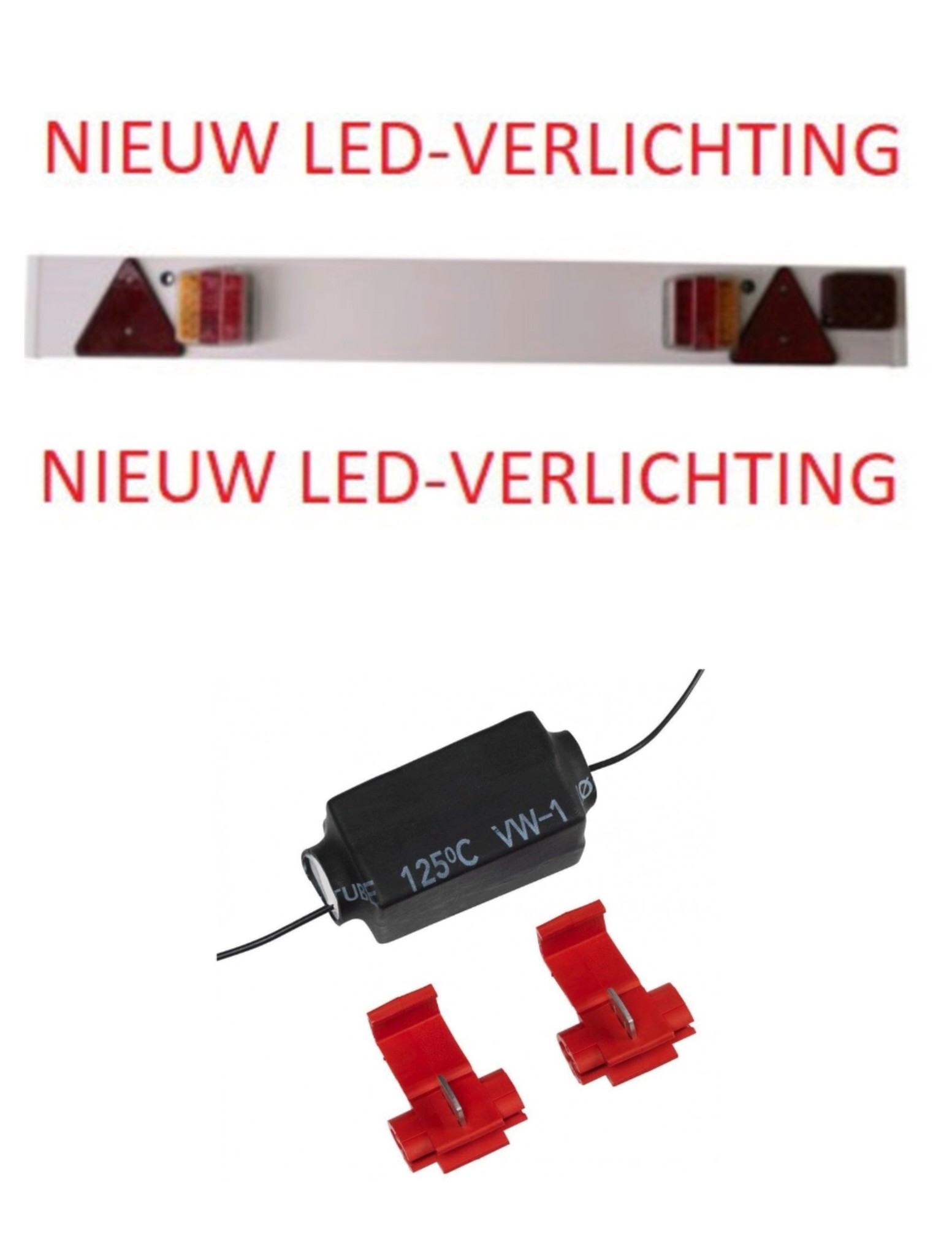 VERLICHTINGSBALK LED-VERLICHTING MISTLICHT EN 9 METER KABEL Aspius.nl