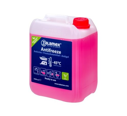 Talamex Talamex Antivries 5 Liter voor Boot, Motor & Drinkwatersysteem