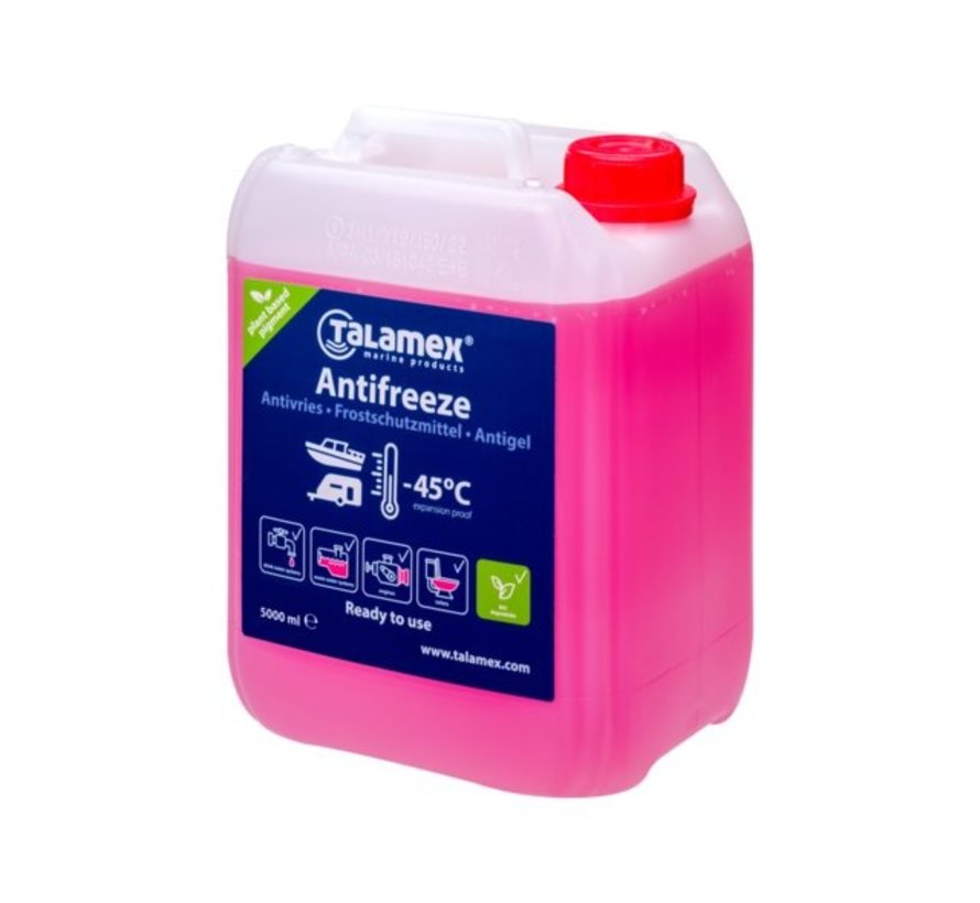 Talamex Antivries 5 Liter voor Boot, Motor & Drinkwatersysteem