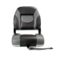Bootstoel Low Back Folding Boat Seat Black/Charcoal