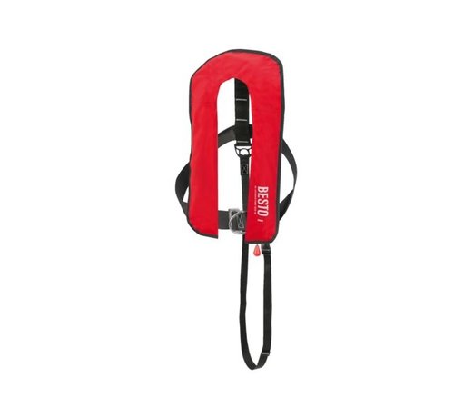 Besto Automatische Reddingsvest Standaard rood 40+Kg