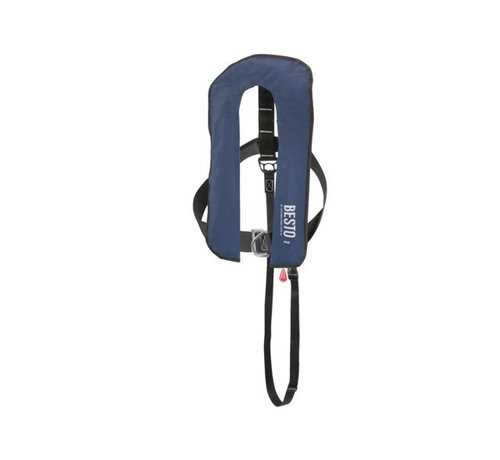 Besto Automatische Reddingsvest Standaard navy 40+Kg