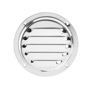 Talamex Ventilatierooster rond RVS 126mm