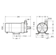 Velair Velair Waterpomp centrifugaal 35l  230V