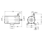 Velair Velair Waterpomp centrifugaal  15l 230V