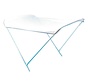 Bimini top 2arm 130x180x110cm