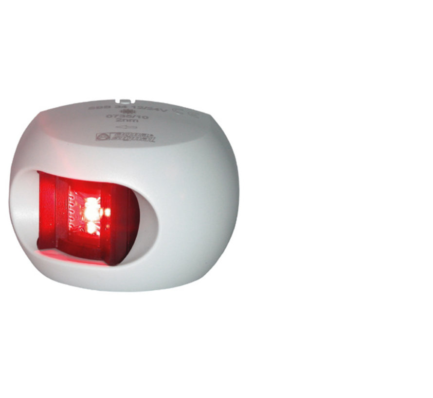 Serie 34 led signaal rood. zwart