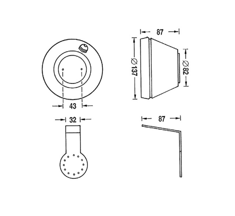 Lamp 118mm 12V/50W