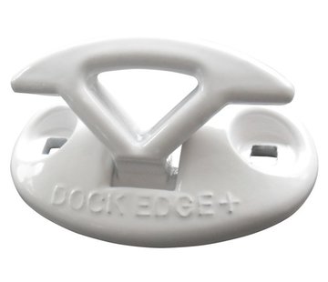 Dockedge Steiger Cleat flip-up kikker 8,9cm wit