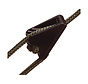 Clamcleat CL260 Zwarte nylon klem 2-5mm
