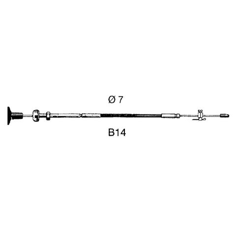 Ultraflex Schakelkabel B14 10ft 3.05m