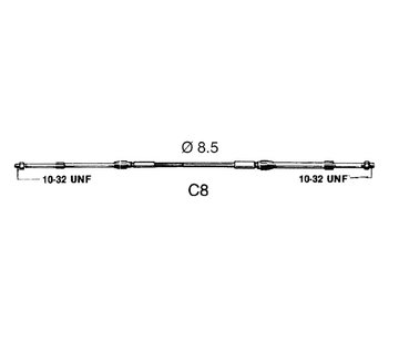 Ultraflex Schakelkabel C8 10ft 3.05m
