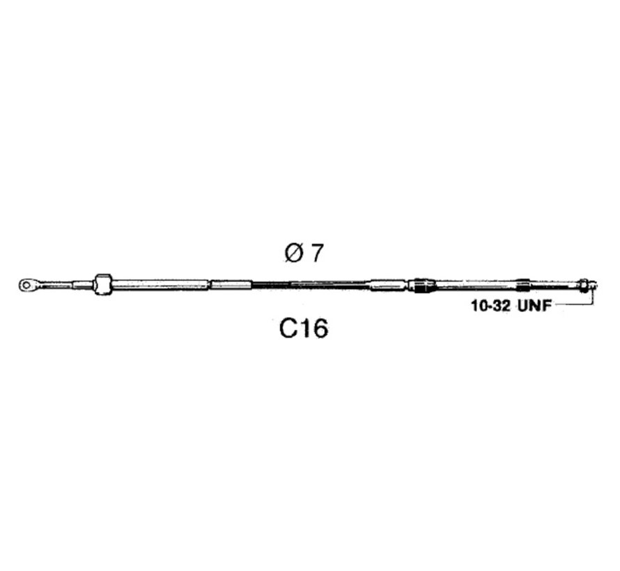 Schakelkabel C16 14ft 4.27m