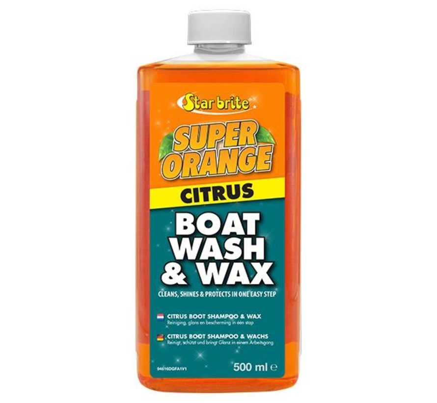 Citrus Bootshampoo & Wax Starbrite 500ml