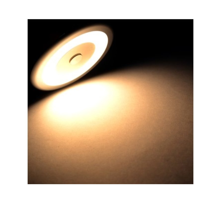 led opbouw plafonniere  106mm 10-30V 3000K 6W dimbaar