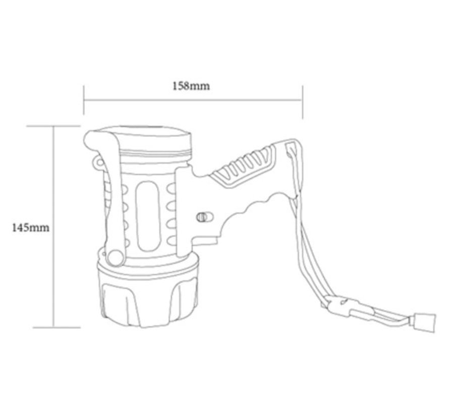 Handzoeklicht LED oplaadbaar