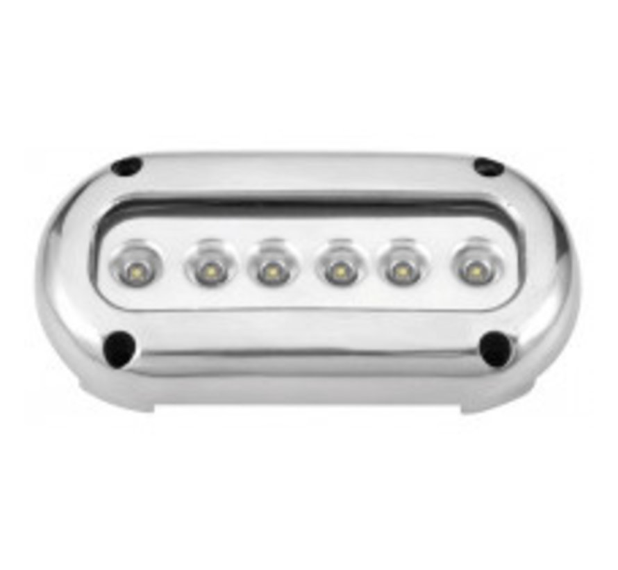 Allpa LED Onderwaterverlichting  opbouw  10-30V / 14 2W  LED 6x3W (Samsung 3535)  lichtsterkte 603LM