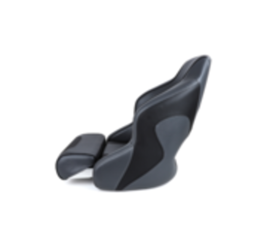 Bootstoel Sport Flip Up Boat Seat Black/Charcoal
