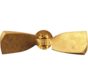 Radice 2-blads bronzen klapschroef voor saildrive  16x10  rechts (Selva)