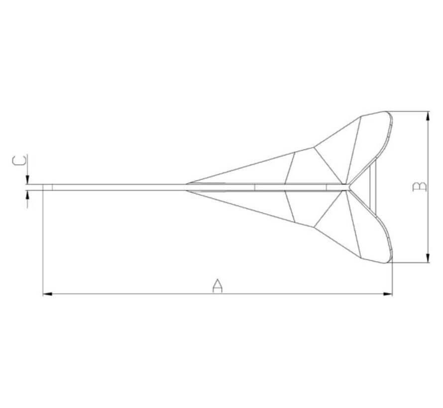 DC anker Gegalvaniseerd 10kg/22lb