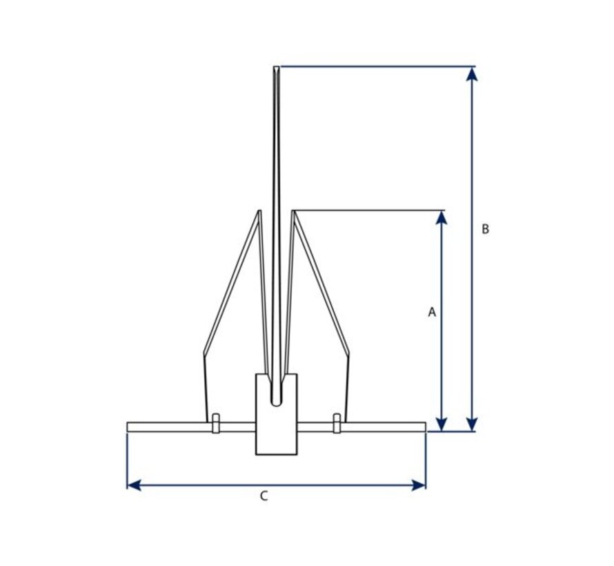 LFX anker 10Kg/21lbs