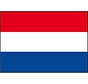 Talamex Nederlanse vlag classic voor boot in verschillende maten verkrijgbaar