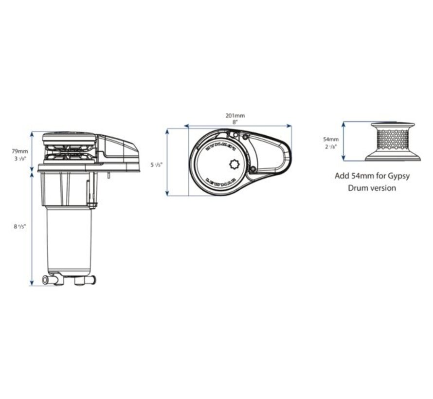 VX1L 800 GD 8mm STD KIT