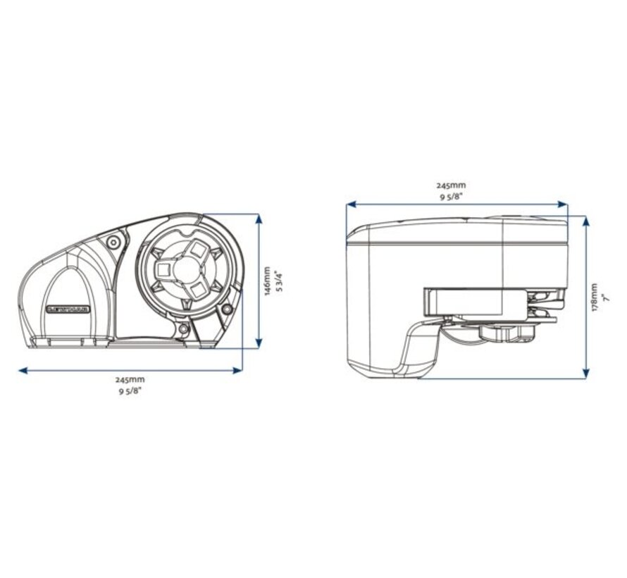 Ankerlier pro-fish 1000 8mm kit