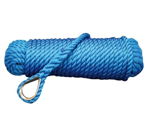 Talamex Superlene Ankerlijn Blauw 12MM-30M