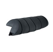 Talamex Dock fender Steigerfender groot 110x24x24cm zwart