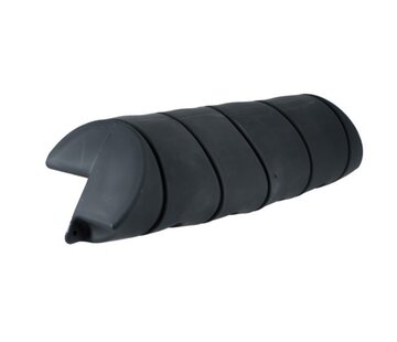 Talamex Dock fender Steigerfender groot 110x24x24cm zwart