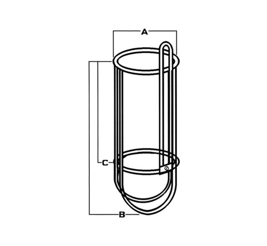 Fenderkorf ø 260mm