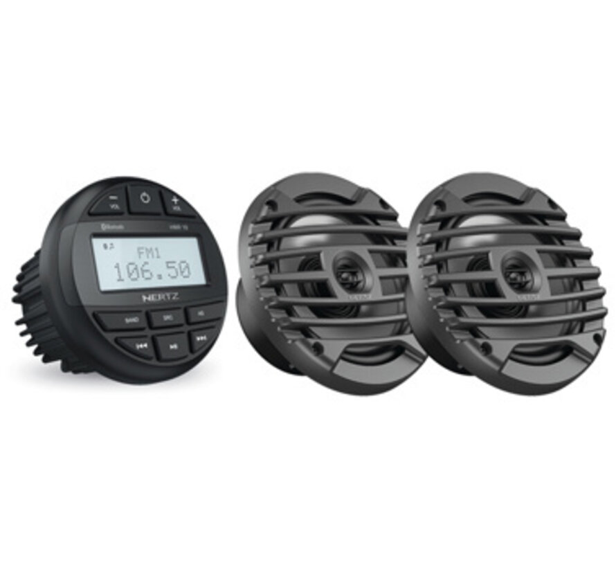 Hertz HMR 10 SET - DMR Radio + 2 speakers