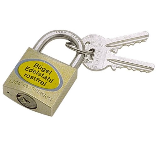 Abus Cilinder Hangslot RVS Beugel 50mm