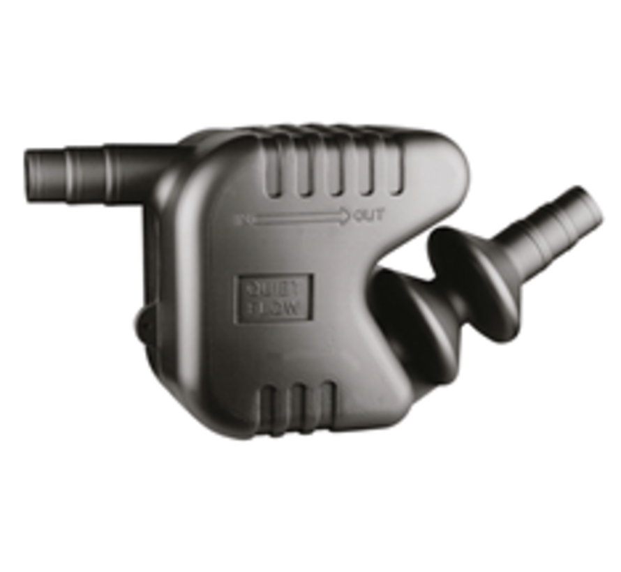 Kunststof Waterlock / uitlaatdemper  slangaansluiting Diameter 55 / 60 / 65mm  inhoud 20l