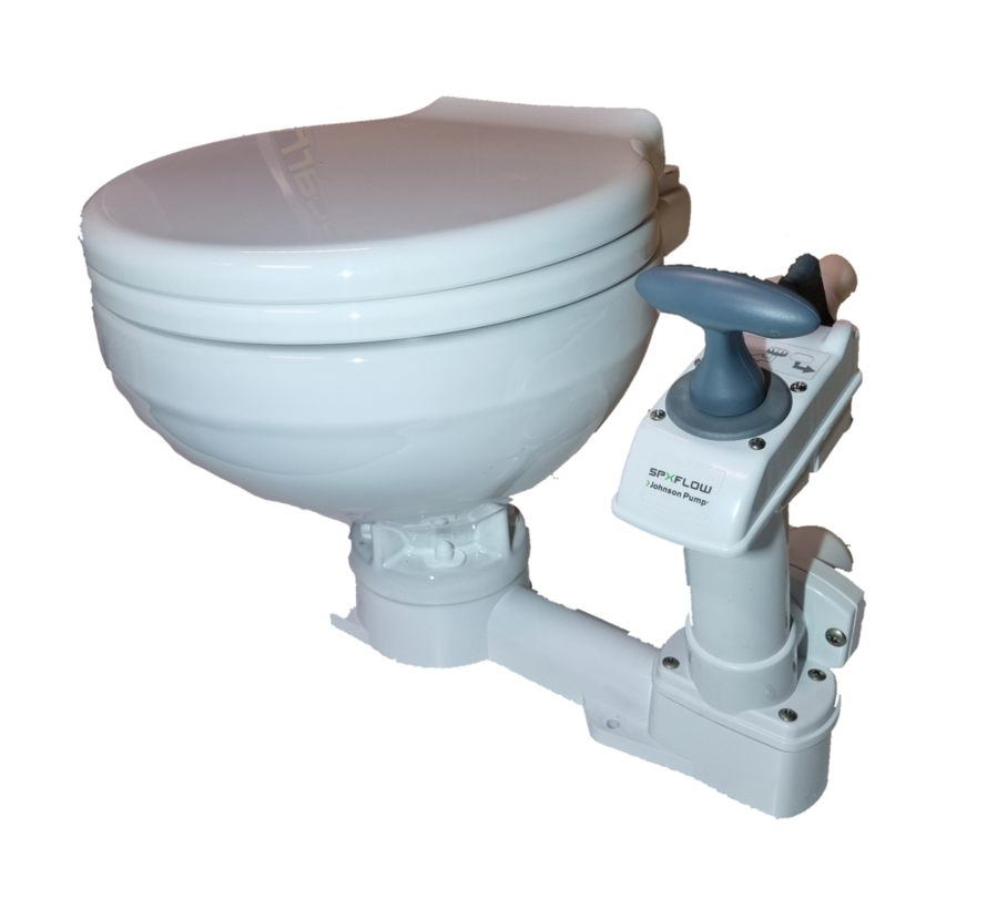 Johnson Pump Aqua T Compact Handpomp toilet