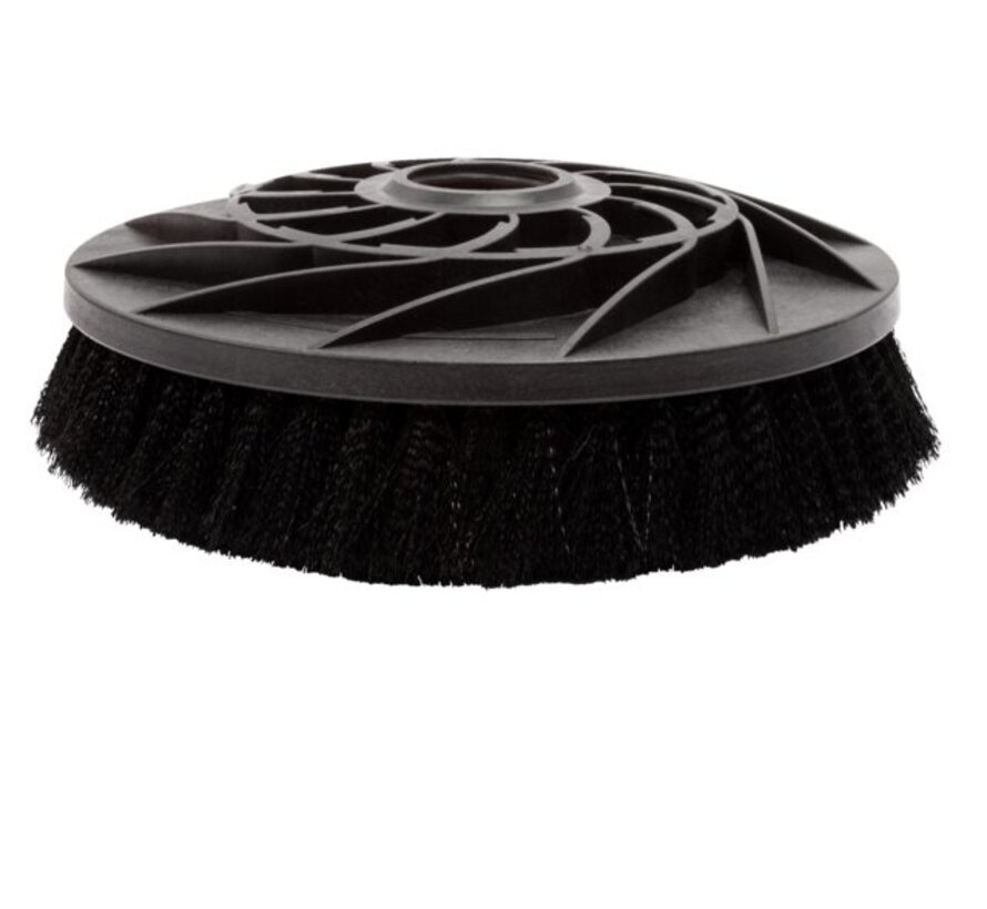 Twin Brush zachte borstel (zwart)