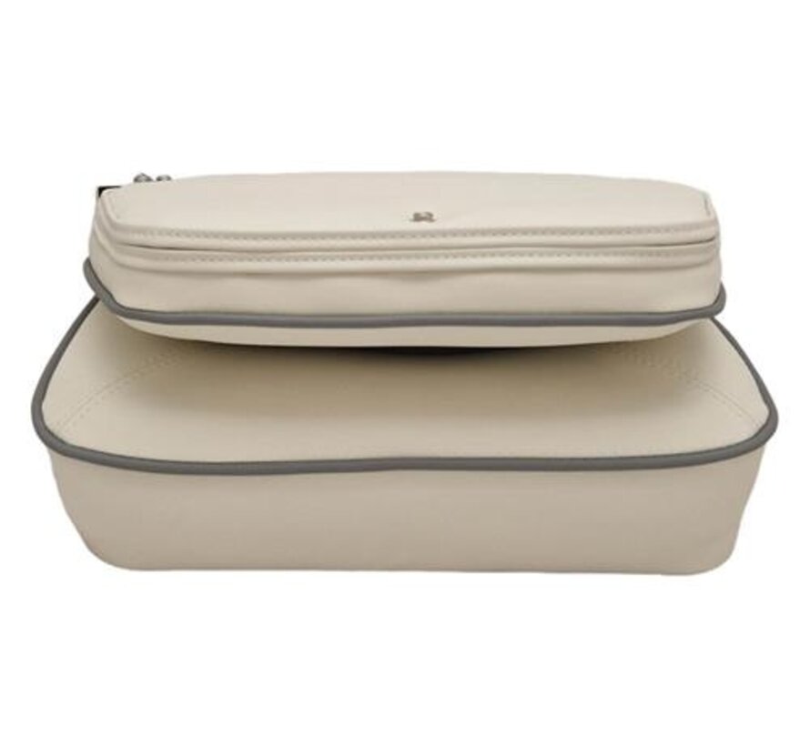 Hollex Bootstoel Silver Star crème / grijs klapstoel