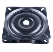 Hollex Draaiplateau dicht zwart 15x17x17cm