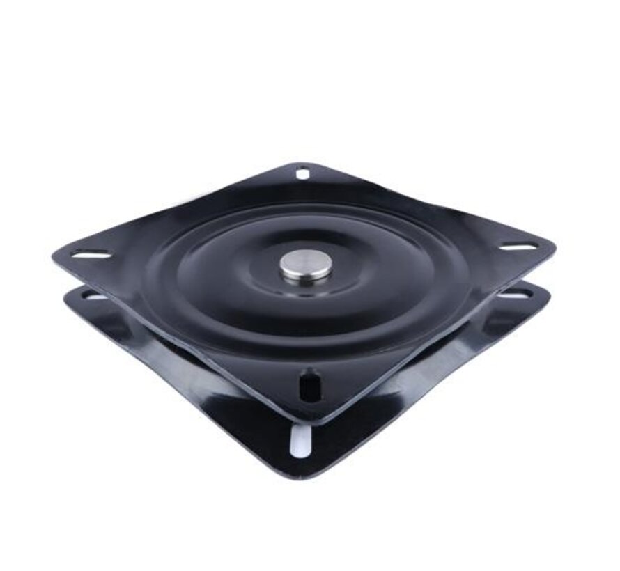 Hollex Draaiplateau dicht zwart 15x17x17cm