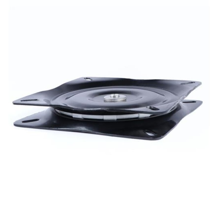 Hollex Draaiplateau dicht zwart 15x17x17cm