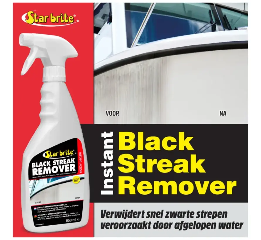 Zwarte Strepen Reiniger Starbrite 650ML