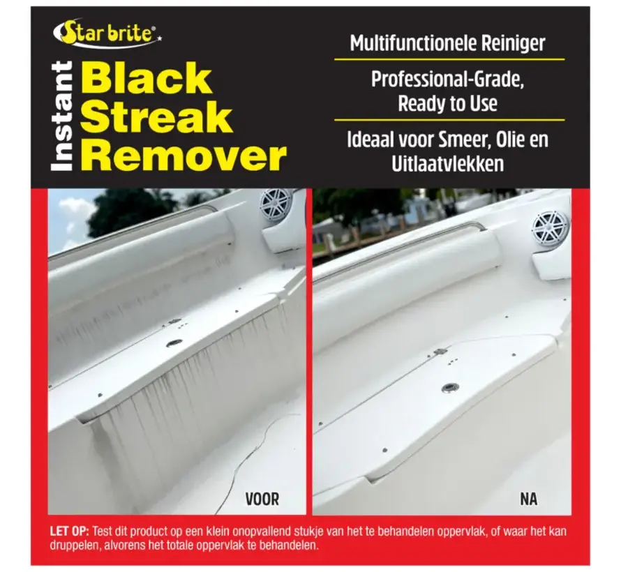 Zwarte Strepen Reiniger Starbrite 650ML