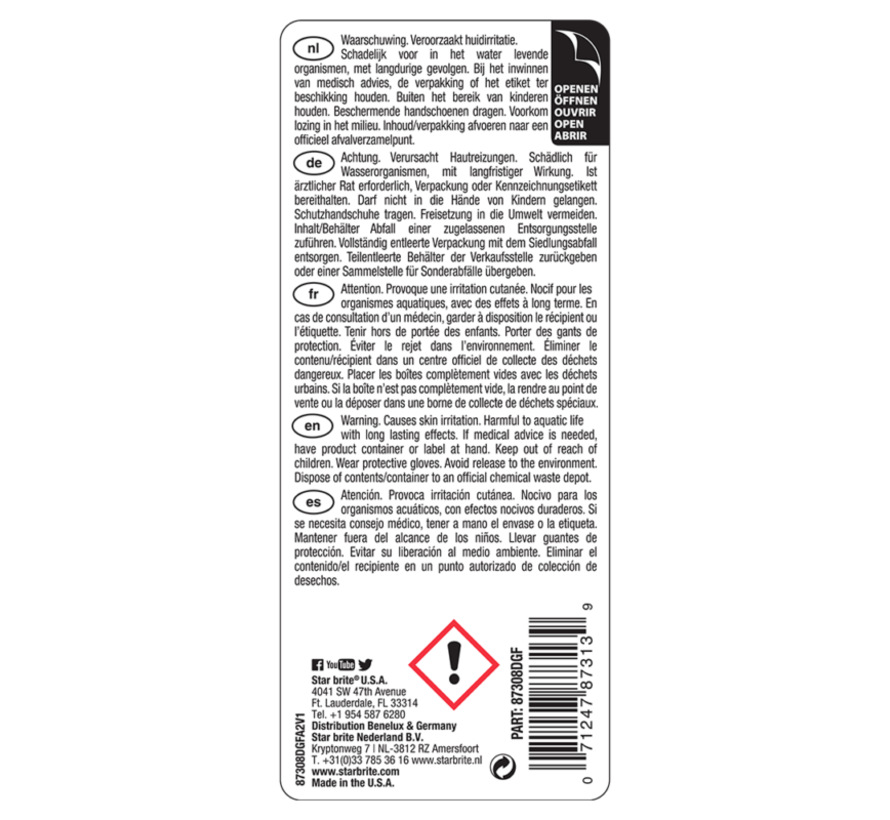 Starbrite Clear Plastic Polish – Step 2