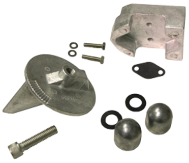 Buitenboordmotor en hekdrive anodes