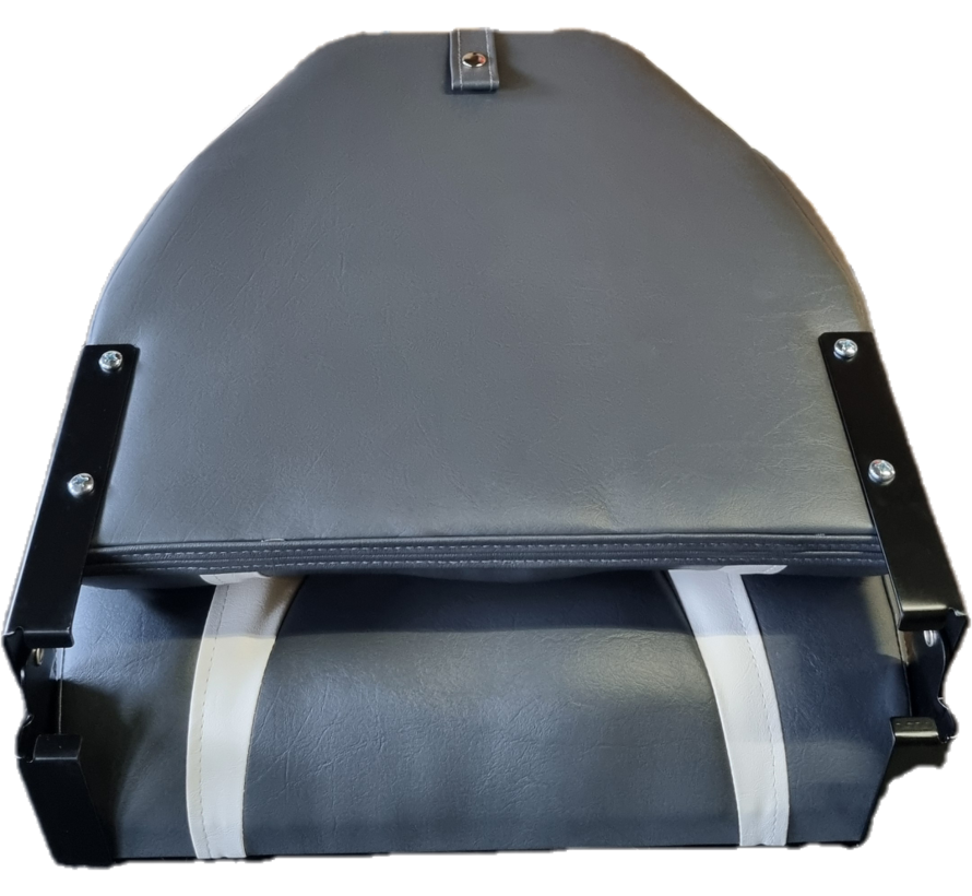 TM Bootstoel / Klapstoel High Back | wit / antraciet