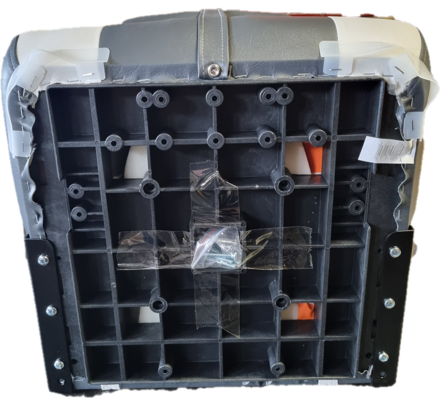 TM Bootstoel / Klapstoel High Back | wit / antraciet