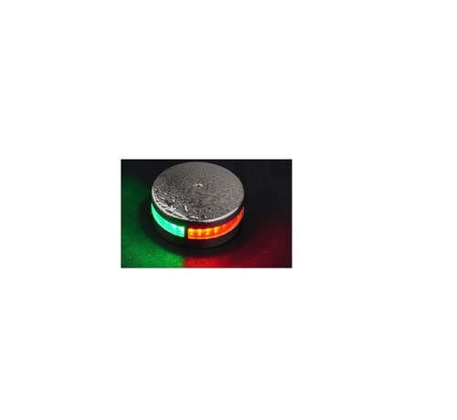 Aspius Bicolor navigatieverlichting RVS opbouw rond